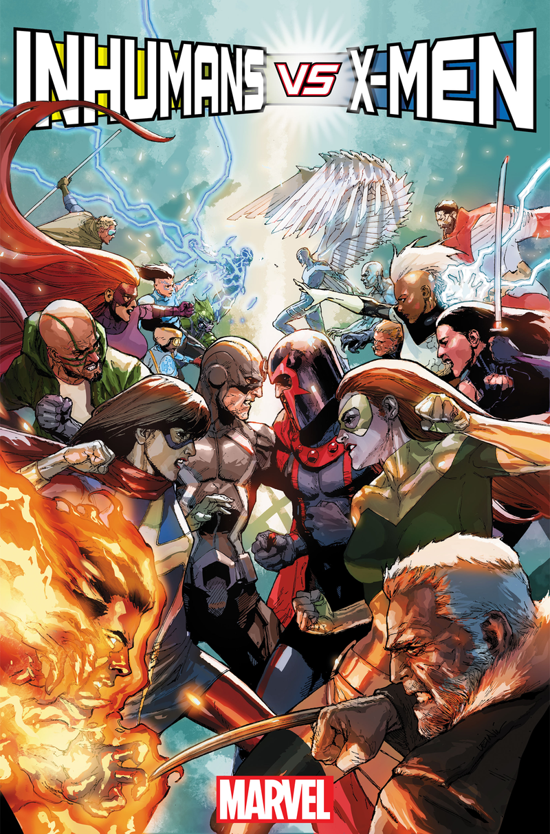 Illustration for article titled The Inhumans and X-Men Are Finally Going to War